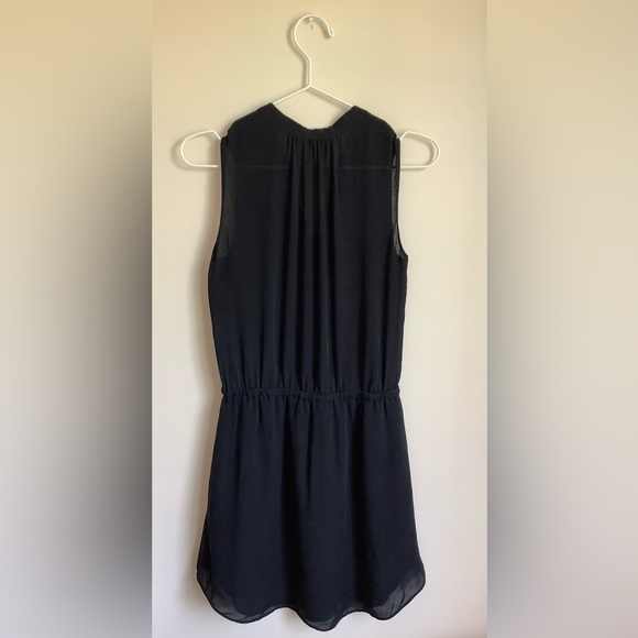 Aritzia Babaton 100% silk mini dress - black size XS - Picture 4 of 6